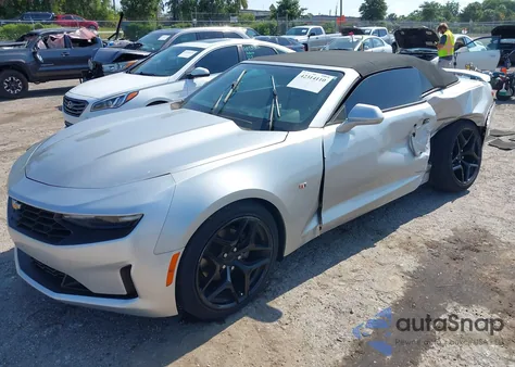 2019 Chevrolet Camaro 1Lt из США, поврежденный, VIN 1G1FB3DS9K0127620